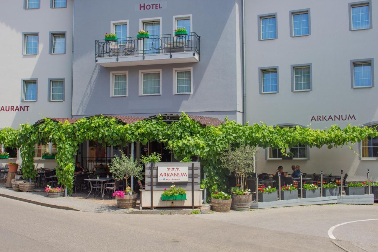 Hotel Arkanum Salgesch Eksteriør bilde